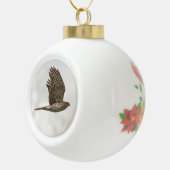 たる製造人のタカ セラミックボールオーナメント (右)