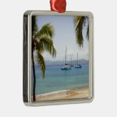 たる製造人の島英領バージン諸島 メタルオーナメント (右)