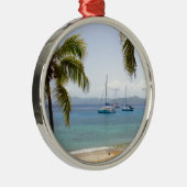 たる製造人の島英領バージン諸島 メタルオーナメント (右)