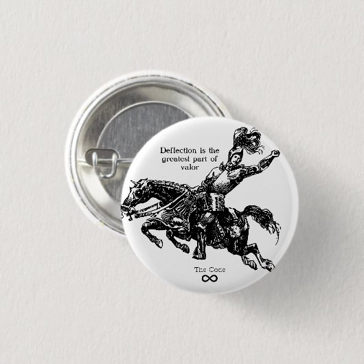 たわみと値 缶バッジ (正面&裏面)