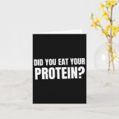 たんぱく食べ質ボディビルフィットネスフー カード (黄色い花)