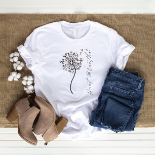 たんぽぽのヨガデザイン Just Breathe Tシャツ