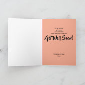 だからあなたは浮感じいているGet Well Cardが好き サンキューカード (内部)