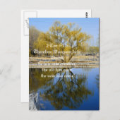 だからもし誰もがキリストに入っている、はがき ポストカード (正面/裏面)