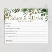 だからエレガントユーカリの結婚アドバイスはカードを願う (正面)