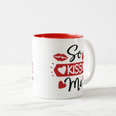 "だからキス私"マグ ツートーンマグカップ (正面右)