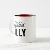 だからフリーキンのすてきクリスマス ツートーンマグカップ (正面左)