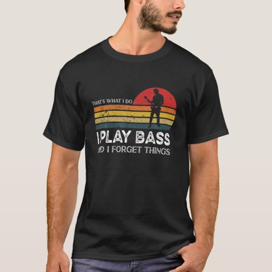 だからベース遊と僕は忘れだ Tシャツ (正面)