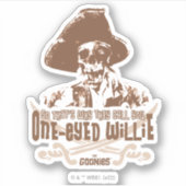 「だから一つ目のウィリーと呼ばれるのだ」 シール (正面)