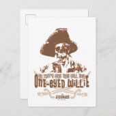 「だから一つ目のウィリーと呼ばれるのだ」 ポストカード (正面/裏面)