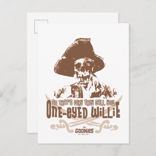 「だから一つ目のウィリーと呼ばれるのだ」 ポストカード (正面/裏面)