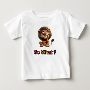 だから何だ、ライオ頼ン。 ベビーTシャツ