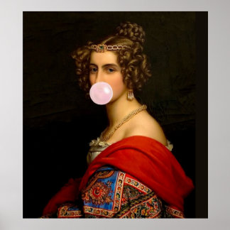 だから余分なピンクのバブルガムDiva ポスター