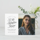 だから冒険はミニマルな卒業を始める 案内状 (スタンド正面)