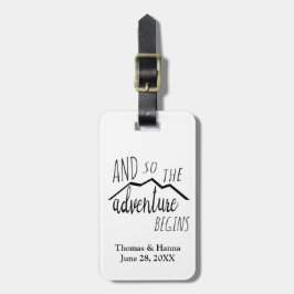 だから冒険は山素朴の結婚始まる ラゲッジタグ