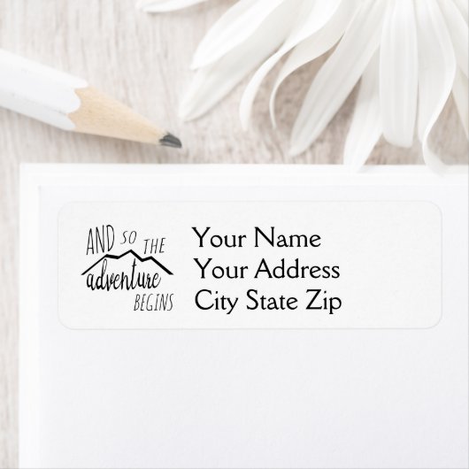 だから冒険は山素朴の結婚始まる ラベル (インサイチュ)