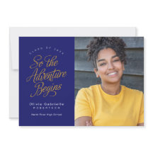 だから冒険は青い黄色の卒業を始める