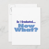 だから卒業した…今の内容 案内ポストカード (正面/裏面)