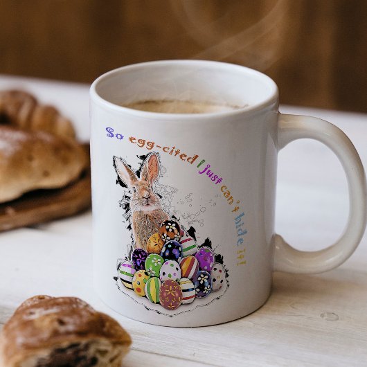 だから卵を引いただけで隠せない！ コーヒーマグカップ