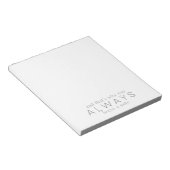 だから常に離れ手紙を捕まえる ノートパッド (アングル)