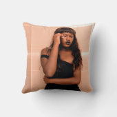 "だから悪い日を過ごした"心地よい枕 クッション (裏面)