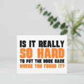 だから懸命を置き戻す本を見つけた場所 ポストカード (スタンド正面)