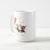 だから我々は友人の妖精のマグでよかった コーヒーマグカップ (正面左)