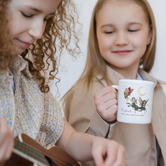 だから我々は友人の妖精のマグでよかった コーヒーマグカップ