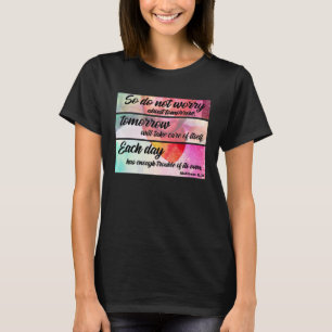 だから明日は気にしないで Tシャツ