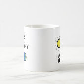 だから暑いんだ コーヒーマグカップ (中央)