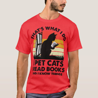 だから本で知っている猫を読愛猫するのよ Tシャツ