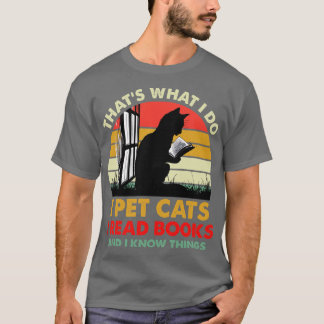 だから本で知っている猫を読愛猫するのよ Tシャツ
