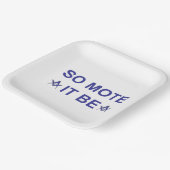 だから気を付けて ペーパープレート (傾斜あり)