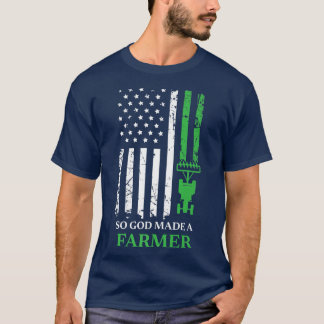 だから神は農家を作った農業農家 Tシャツ