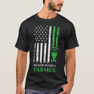だから神は農家を作った農業農家 Tシャツ