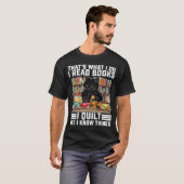 だから私が掛け布団読で知っている本を読む Tシャツ (正面フル)