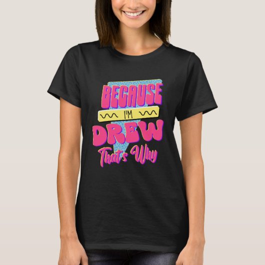 だから私が描いたから Tシャツ (正面)