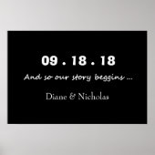 だから私たちの物語はポスターを始める ポスター (正面)