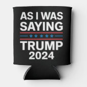 だから私はことわざトランプ2024ドナルドトランプ 缶クーラー (正面)