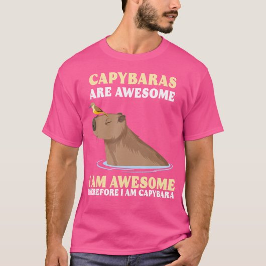 だから私はカピバラ Tシャツ (正面)