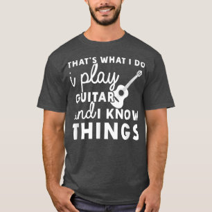 だから私はギター遊でも知っているの Tシャツ