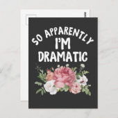 だから私はドラマのクイーン・ディヴァだそうだ ポストカード (正面/裏面)