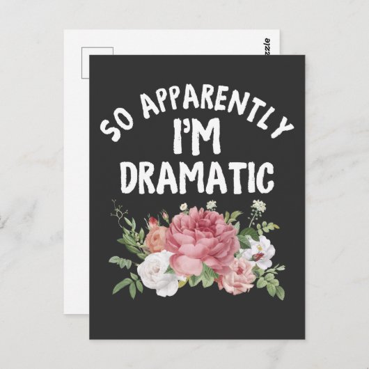 だから私はドラマのクイーン・ディヴァだそうだ ポストカード (正面/裏面)