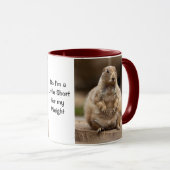 だから私は体重のマグに少し足りない マグカップ (正面右)