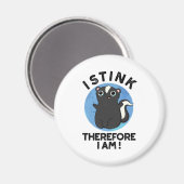 だから私は動物スカンクおもしろいプンである マグネット (正面/裏面)