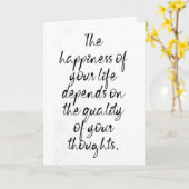 だから私は常にあなた考えの****る**** カード (黄色い花)