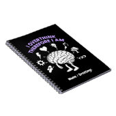 だから私は自分がテイクおもしろいのカスタム域だ ノートブック (右側)