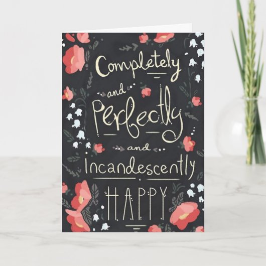 だから私は**共有で私の誕生日を**良い"あなた！ カード (正面)