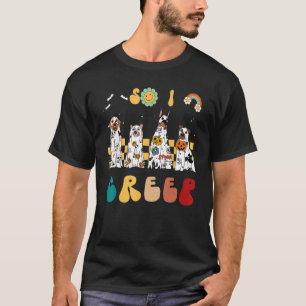 だから私クリープレトログルービードッグ幽霊不気味シーズン Tシャツ