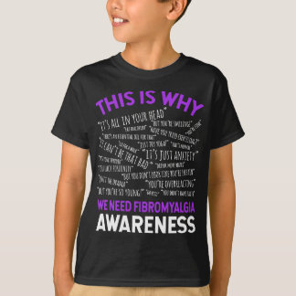 だから線維筋痛認識度 Tシャツ